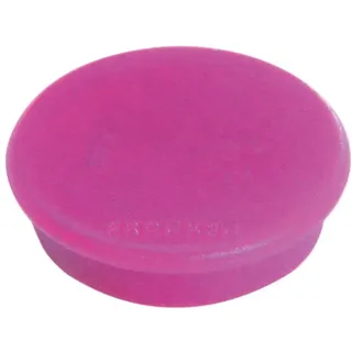 FRANKEN Magnete MagFun®, Haftmagnete, rund, 32 mm, 10 Stück, pink, HML30 07
