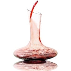 Weindekanter - GWCLEO Bleifreies Glas 1800ml Weinkaraffe, Kristallklar Weinbelüfter, Ausguss aus Kristall, Rotweinkaraffe, Weingeschenk, Weinzubehör