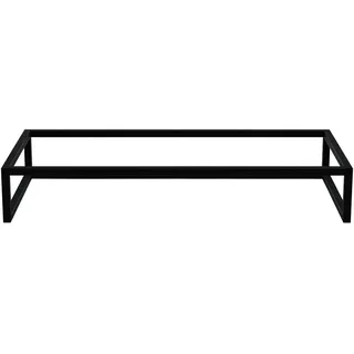 hom'in Hom`in Fußgestell 91x15x40 cm Schwarz Metall