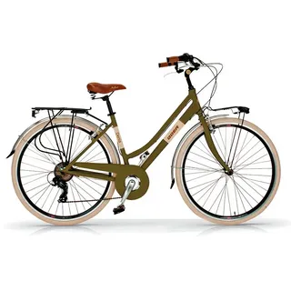 QÜer Denia 28 ́ ́ Fahrrad - Olive Green - One Size