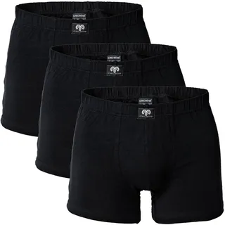 CECEBA Boxershorts 3er Pack schwarz M