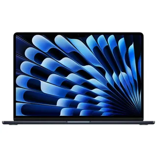 MacBook Air M3 2024 15,3" 16 GB RAM 256 GB SSD 10-Core GPU CZ1BV-0100000 Mitternacht