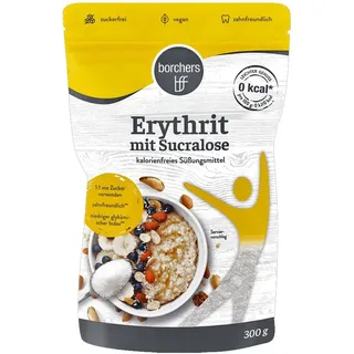 BFF Schugga Erythrit mit Sucralose Tafelsüße Pulver 300 g