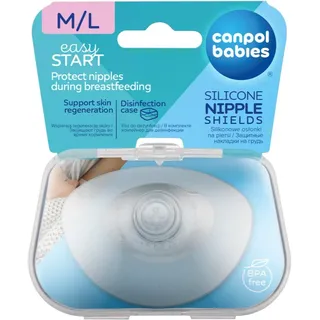 Canpol babies EasyStart Brustwarzenschutz Größe M/L 2 St.