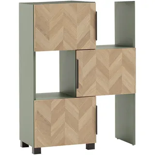 Schildmeyer Piazza Schieberegal 47-78 x 34,7 x 101,6 cm Grün