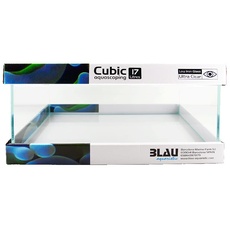 Blau Aquaristic Cubic Aquascaping 17 Shallow, transparent