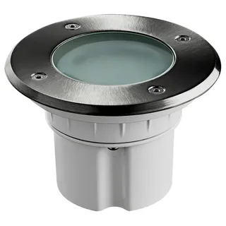 Heitronic MESSINA 500148 Bodeneinbauleuchte LED fest eingebaut LED 9 W Edelstahl