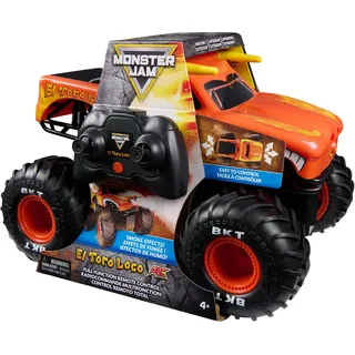 Spin Master Monster Jam - El Toro Loco, RC, (Maßstab 1:15) - Schwarz, Orange