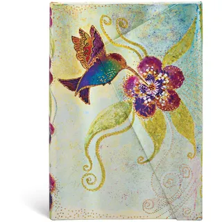 Paperblanks Laurel Burch Kolibri Ausgefallene Kreationen - Notizbuch Mini Liniert - , Mini (140 x 100)