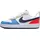 Court Borough Low Recraft Kinder White/Thunder Blue/Light Crimson 39