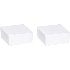 WENKO Nachfüller Raumentfeuchter Cube mit Orangenduft, & Nachfüller Raumentfeuchter Cube, Nachfüllpack für Luftentfeuchter, reduziert Schimmel & Gerüche, Granulatblock, 10x 5x10 cm,Weiß,1000 g