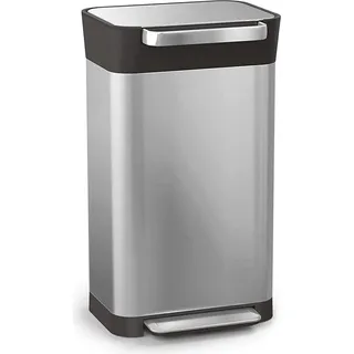 Joseph Joseph Titan Intelligent Waste Mülleimer 30 l, silberfarben