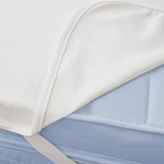 Mister Sandman Matratzenschoner 200x200 cm - wasserdichte und weiche Matratzenauflage , Weiß , Textil , Rechteckig , 200x200 cm , Oeko-Tex® Standard 100 , Schlafzimmer, Matratzen, Matratzenschoner & Matratzenzubehör