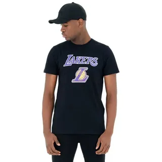 New Era Nba Regular Los Angeles Lakers Kurzarm-t-shirt - Black - 2XL