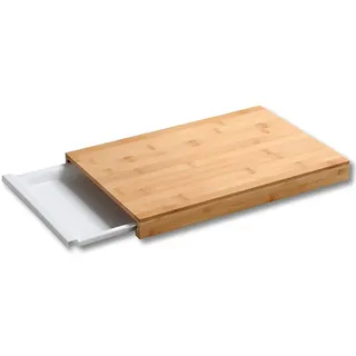 KESPER Schneidebrett mit Auffangschale, beige
