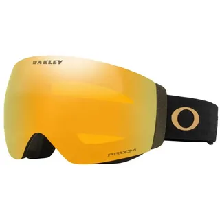 Oakley Goggles Flight Deck Pro M Skibrille - Metallic Black Gold - Prizm 24K & Prizm Iced/CAT3+CAT2