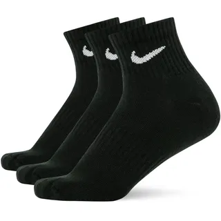 Nike Everyday Lightweight Ankle Socken 3 Paar Black/White 38-42