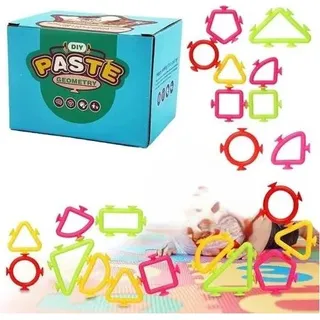 Silikon-Bauklötze mit Saugnäpfen Montessori-Spielzeug 24tlg.