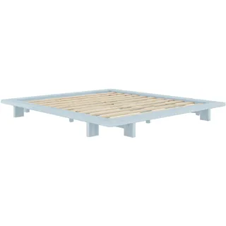 Karup Design »JAPAN BED Bodenbett, Holzrahmen, Futonbett, Jugendbett, Holzbett«, Massivholzbett mit Lattenrost, Kiefer massiv, Doppelbett ohne Kopfteil