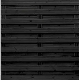 Sichtschutzzaun-Element Goch Anthrazit lasiert 180 cm x 180 cm
