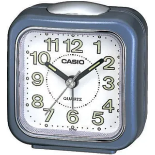 Casio Collection Unisex-Wecker TQ1422EF, Blau, Regular, TQ-142-2EF