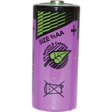 Bild SL 761 Spezial-Batterie 2/3 AA U-Lötpins Lithium 3.6V 1500 mAh 1St.