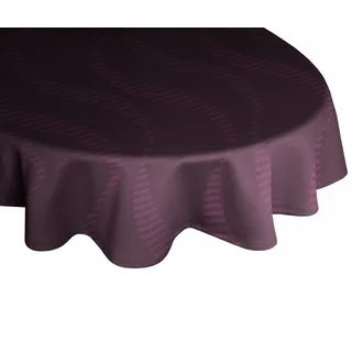 Wirth Tischdecke »LUPARA« oval, lila