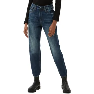 Q/S designed by Damen 2120400 Jeans 7 8 Mom fit, Blau, 42 EU