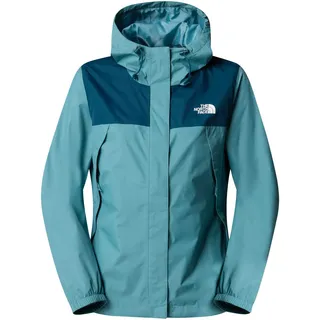 The North Face Antora Jacke Damen algae blue/midnight petrol M