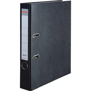 Ordner maX.file protect A4, PP-Folienbezug Wechselfenster 5 cm,schwarz