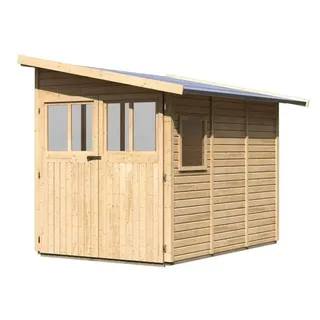 Karibu Wandlitz 3 2,65 x 1,78 m natur