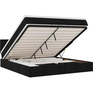 VidaXL 3312321, 280 kg, 1600 mm, 2030 mm, 880 mm, 160 x 200 mm, 1 Stück(e) - Schwarz