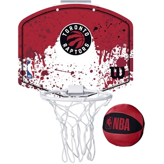 Wilson Mini-Basketballkorb NBA TEAM MINI HOOP, TORONTO RAPTORS, Kunststoff,