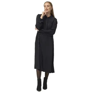 Redgreen Dorit Langarmkleid - Black - M