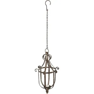 Ambiente Haus Laterne Laterne 74cm Eisen Grau