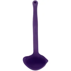Colourworks Schöpfkelle aus Silikon, 27 cm, Violett