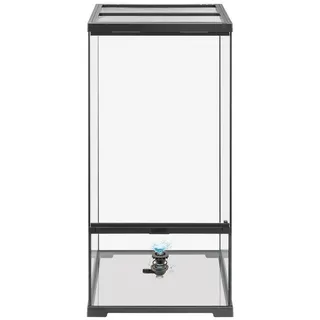 Exo Terra Pro Paludarium S X-tall Terrarium 45x45x90cm - Black - 45 x 45 x 90 cm