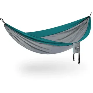 ENO SingleNest Hammock Grey / Seafoam / 1 Person  290 x 147 cm  atmungsaktive...