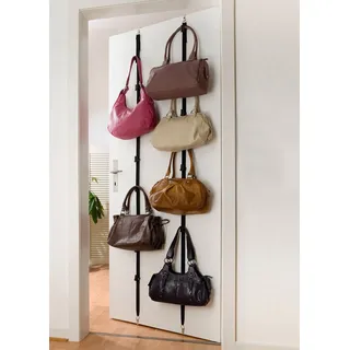 Maximex Taschengarderobe für 8 Taschen Schwarz