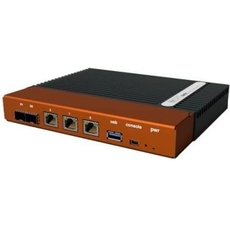 Deciso DEC750 - OPNsense Desktop-Sicherheits-Appliance, Router, Orange, Schwarz