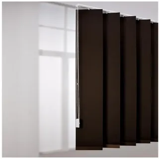 LIEDECO Lamellenvorhang XXL-Lamellen 25 x 245 cm Braun
