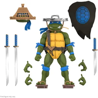 SUPER7 Ninja Turtles Ultimates Ninja Nomad Leonardo 18 cm Figur