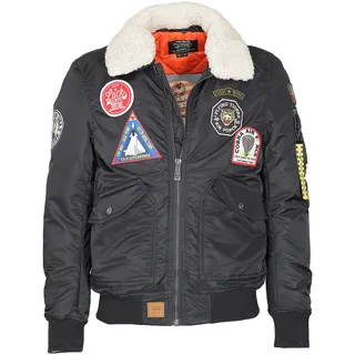 TOP GUN Bomberjacke »Bomberjacke TG23003«, schwarz