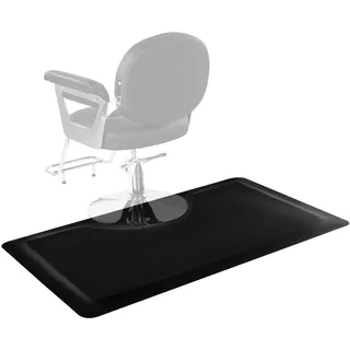 VEVOR Salonmatte für Friseure, 1525x910 mm Friseurmatte, Anti-Ermüdungs-Bodenmatte, 13 mm dicke PVC- und NBR-Bodenmatte, abgeschrägten Kanten zum Schutz vor Stolpern & rutschfester Unterseite