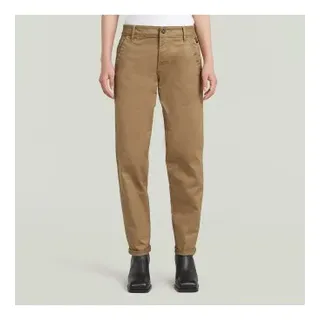 G-Star für Damen. D25257-C105-B444 Braune Kate Boyfriend Chino-Hose (25/30), Lässig, Bio-Baumwolle, Nachhaltig