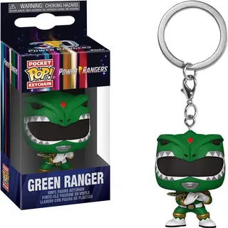 Funko Mighty Morphin Power Ranger 30th - Green Ranger - Schlüsselanhänger 5 cm