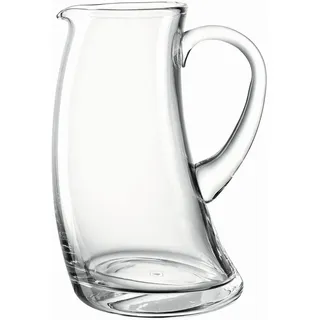 Leonardo Krug , Transparent , Glas , 1,2 l , 15.00x21.40x12.60 cm , Geschirr, Kannen & Karaffen, Wasserkaraffen & Krüge