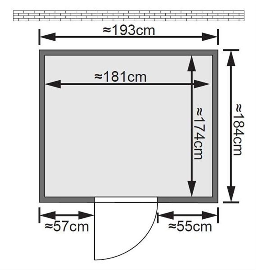 Bild von Mojave inkl. 9 kW Ofen + integrierte Steuerung + bronzierte Ganzglastür