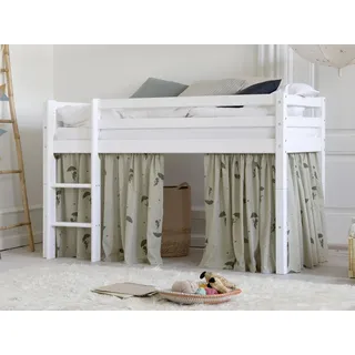 Hoppekids Spielbett ECO Dream 70 x 160 cm Kiefer massiv grün