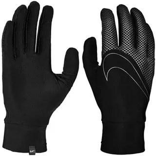 Nike Mens Lightweight Tech 360 Running Glo Black/Black/Silver S, Schwarz